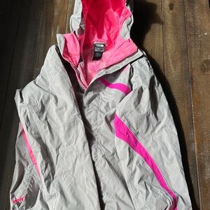 The North Face Pink and Gray Jacket